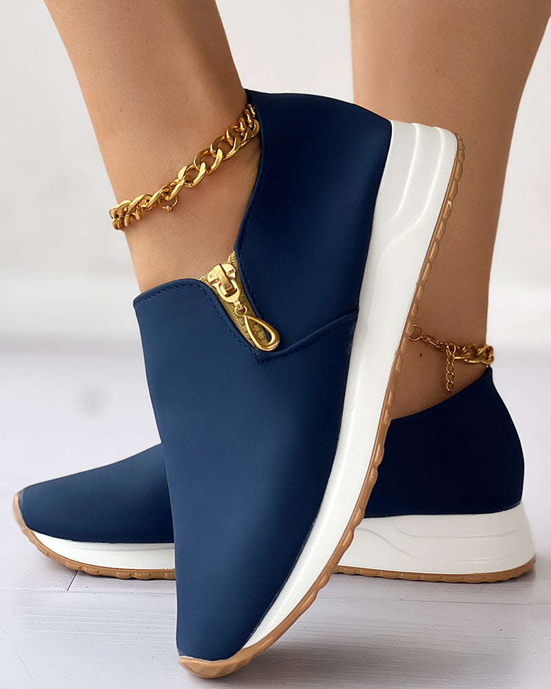 Belina | Instap Schoenen Met Rits