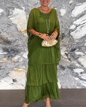 Aurora™ Lange Losse Jurk | Luchtige Zomerjurk met Ultiem Comfort en Elegante Flow