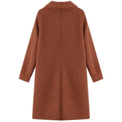 Noor Winterjas | Warme Lange Jas voor Dames met Hoge Kraag en Zachte Voering