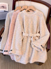 Chiara Sweaterjurk | Chique Damesjurk met Strikdetail en Comfortabele Fit