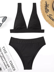 Valentina Bikini | Elegante Push-Up Bikini-Set met Prachtige Pasvorm door hoge taille