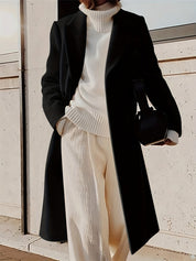 Calista Overjas | Double-Breasted Winterjas met Tijdloze Klasse