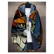 Giulia Fudus StreetArt Hoodie met Rits | Taillering, Verstelbare Capuchon en StreetArt Design