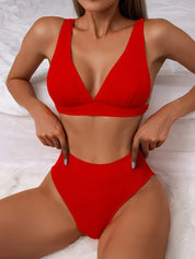 Valentina Bikini | Elegante Push-Up Bikini-Set met Prachtige Pasvorm door hoge taille