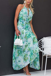 Aloysia Maxi Jurk | Zomerse Bloemenjurk met Elegante Taille en Luchtige Pasvorm