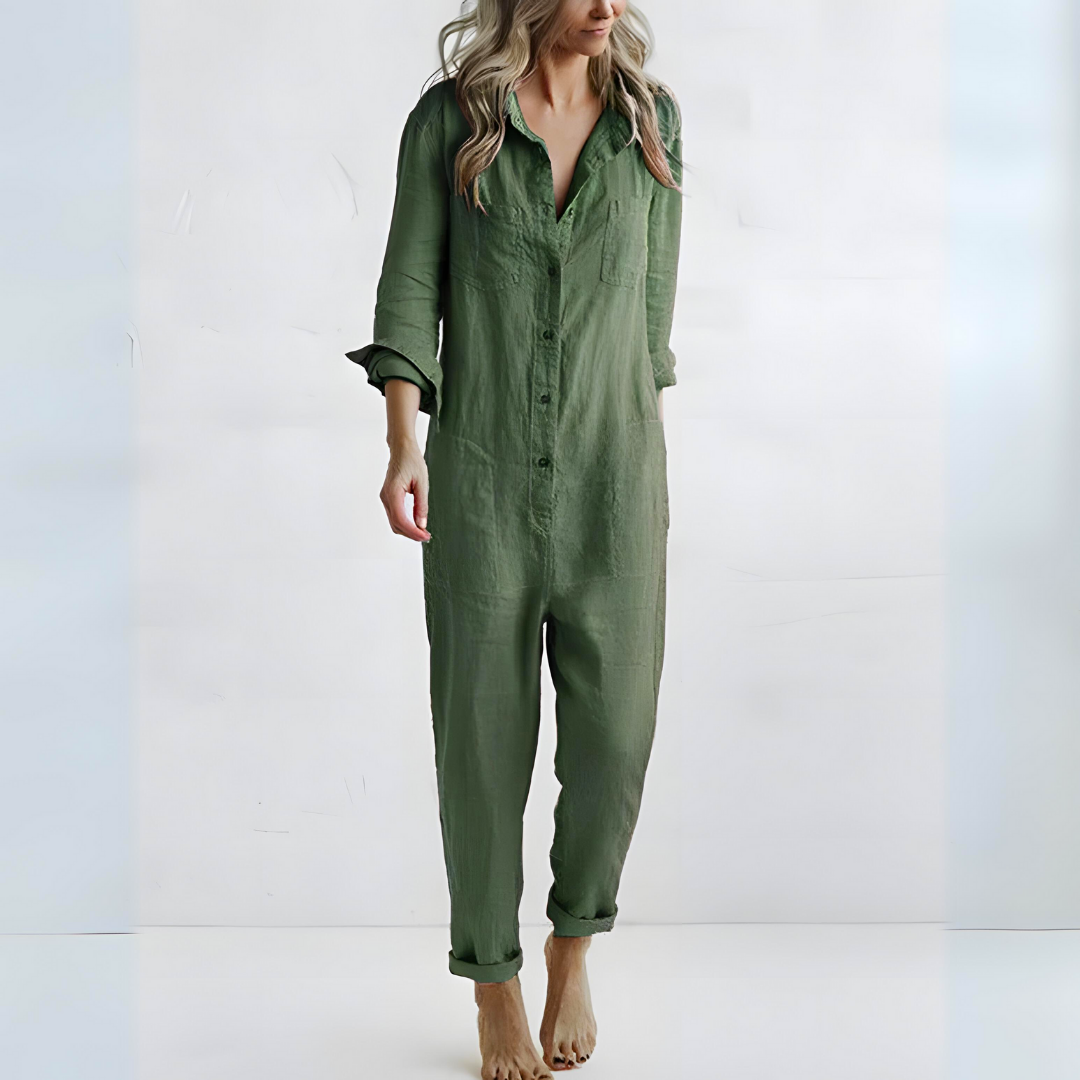 Ada Jumpsuit | Elegante Jumpsuit met Flatterende Pasvorm en Minimalistisch Design