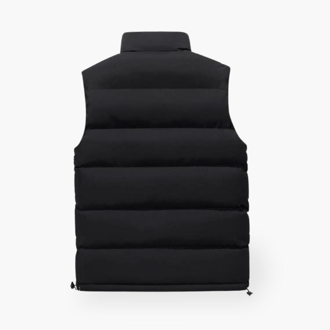 Lars Bodywarmer | Heren Gewatteerde Bodywarmer met Winddichte Afwerking en Comfortabele Pasvorm