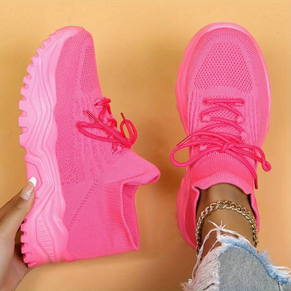 Giulia Orthopedische Sneakers voor dames | Stretchy Comfortschoenen met Memory Foam en Voetboogondersteuning