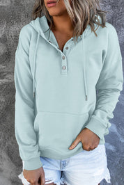 Luna Hoodie | Basic Dames Hoodie Trui met Comfortabele Pasvorm en Effen Design