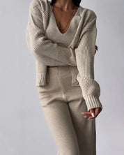 Allure Set | Driedelig Damesensemble met Verleidelijke Pasvorm en Stijlvol Jasje