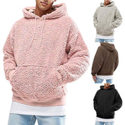 Arvid Hoodie | Fluffy Teddy Herenhoodie met Zachte Voering en Ontspannen Pasvorm