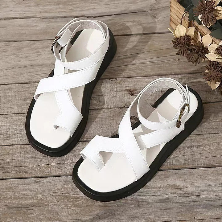 Afrozeh™ Dikke Gladiator Sandalen | Trendy Zomersandalen met Comfort, Grip en Duurzaamheid