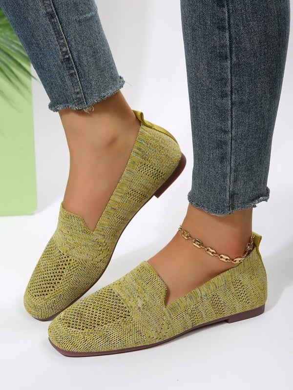 Alina Instappers | Ademend Mesh Slip-On Loafers met Flexibele Pasvorm voor Dames