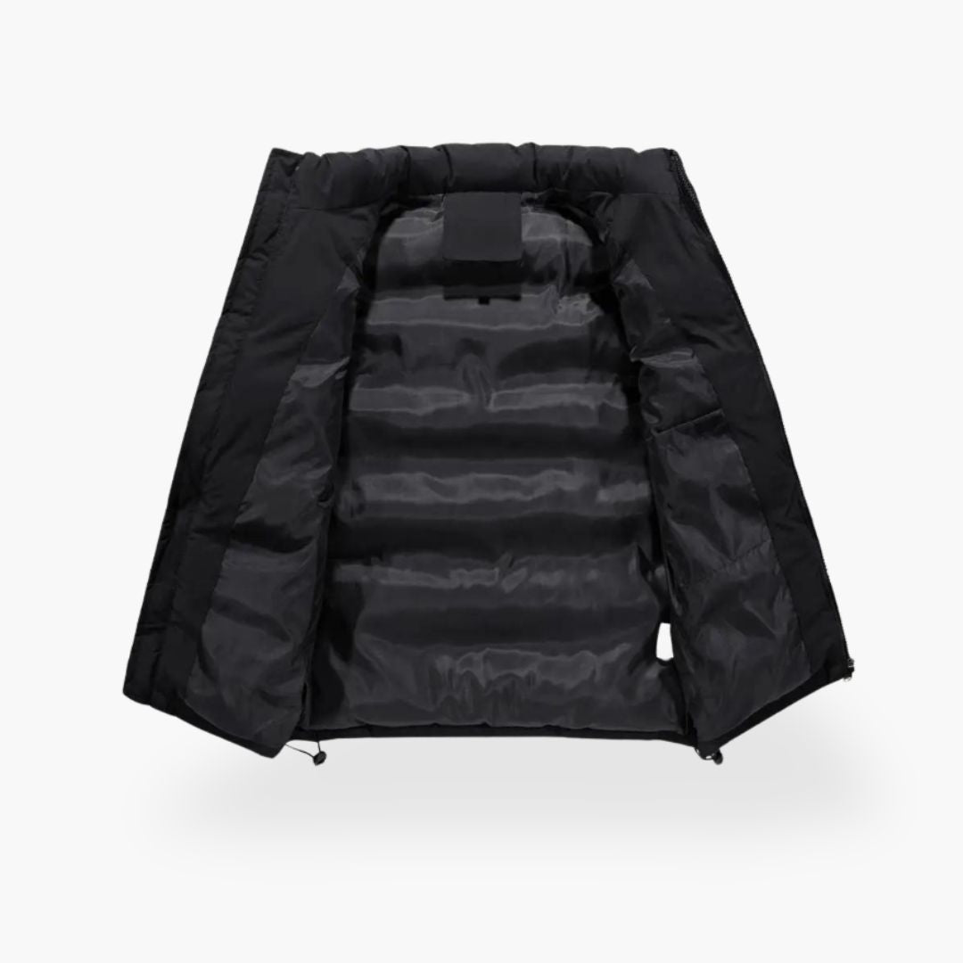 Lars Bodywarmer | Heren Gewatteerde Bodywarmer met Winddichte Afwerking en Comfortabele Pasvorm