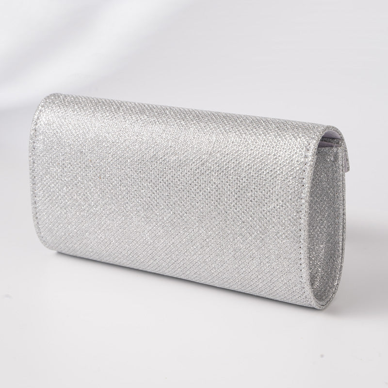 Luxe Glitter Clutch met Ketting | Elena Borsari