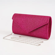 Luxe Glitter Clutch met Ketting | Elena Borsari
