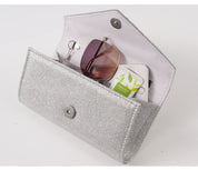 Luxe Glitter Clutch met Ketting | Elena Borsari