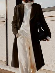 Calista Overjas | Double-Breasted Winterjas met Tijdloze Klasse