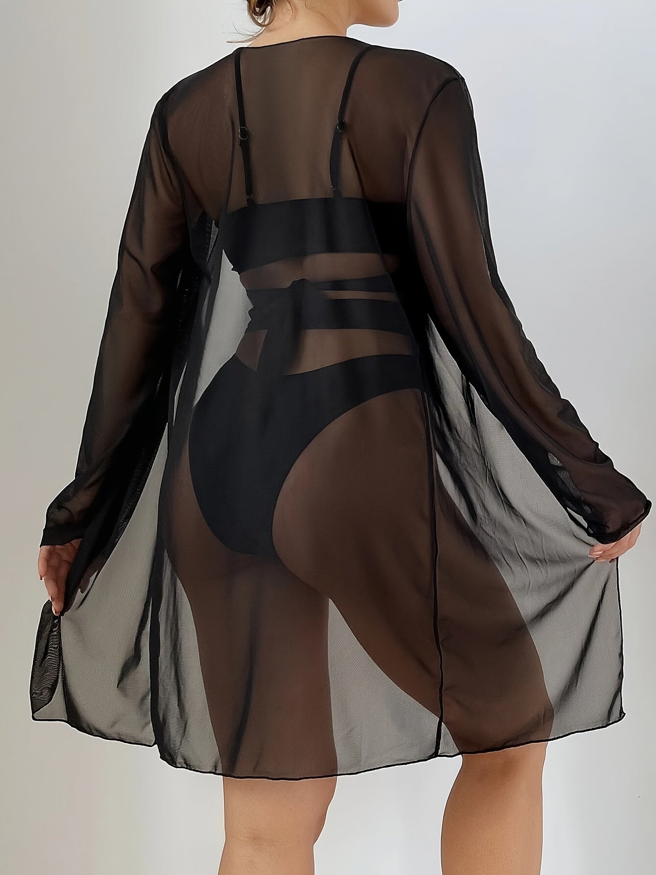 Luna Bikini | Bikini met high waist en kimono voor dames