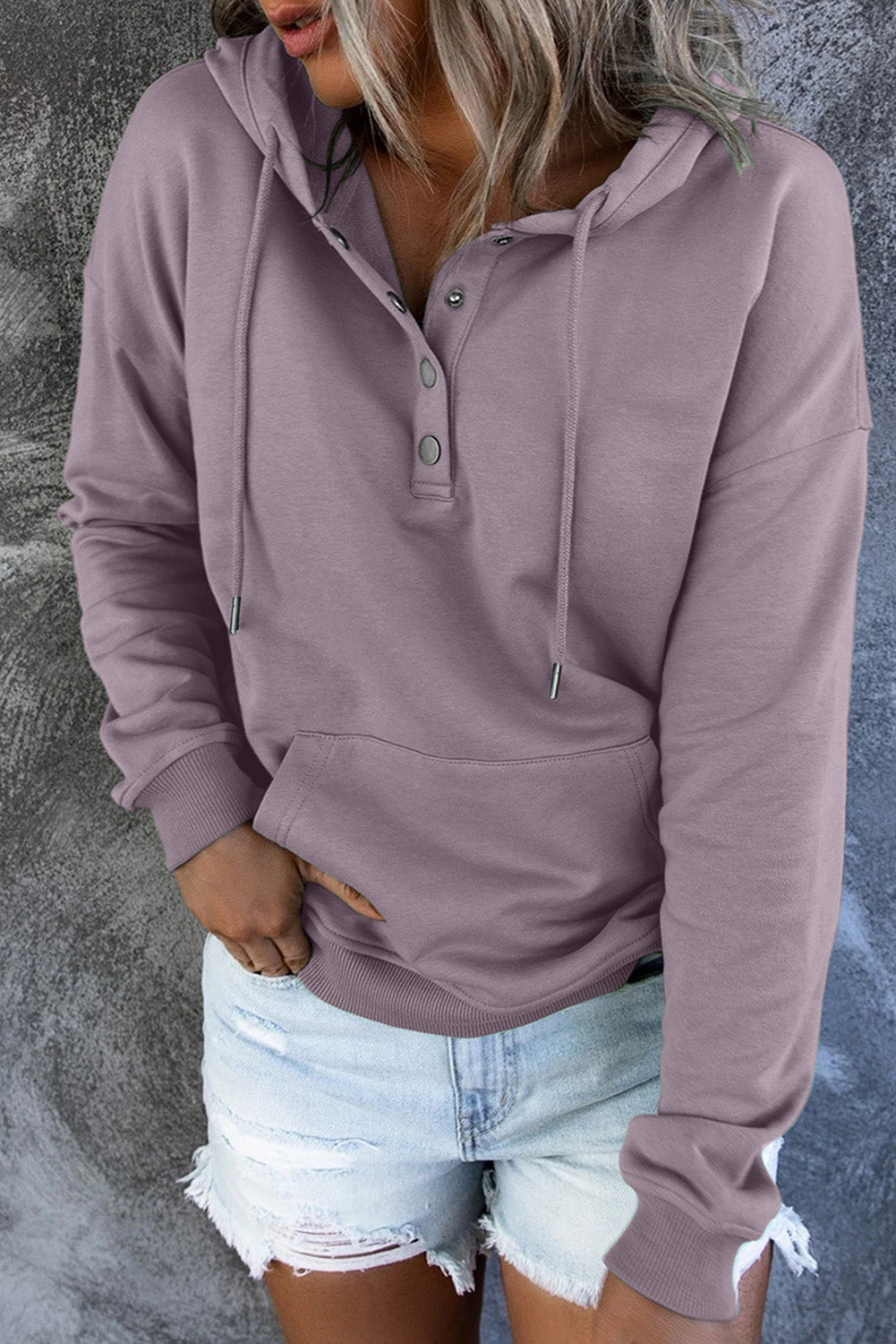 Luna Hoodie | Basic Dames Hoodie Trui met Comfortabele Pasvorm en Effen Design