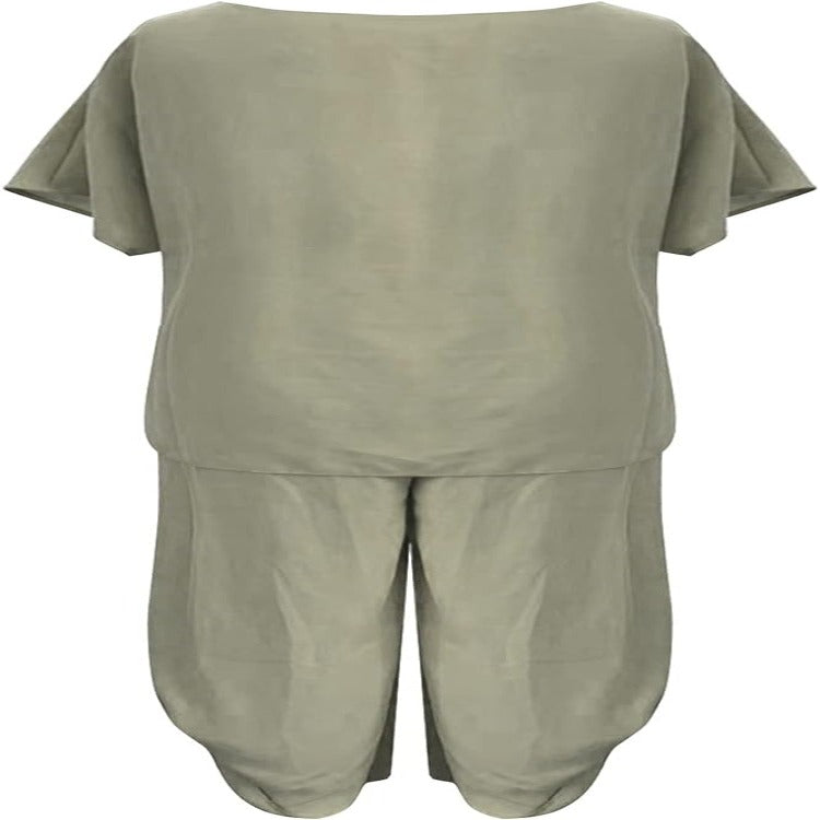 Daisy Set | Tweedelige Dames Set met Losvallende Culotte Broek en Comfortabele Top