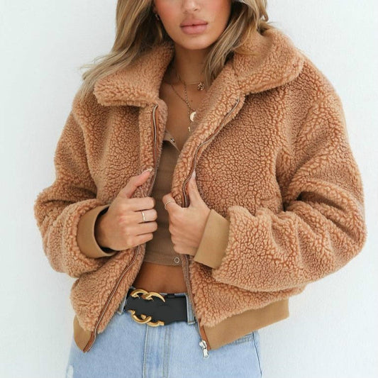 Allison Pluche Winterjas | Oversized Damesjas met Luxe Uitstraling en Ultieme Warmte