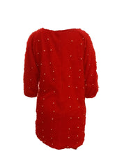 Aurora Sheer Shirt Dress | Dames Blousejurk met Verfijnde V-Hals en Luchtige, Half Doorschijnende Stof