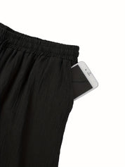 Marco Linnen Broek | Luchtige heren linnen broek met elastische tailleband