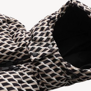 Vera dames pufferjas – gewatteerde winterjas met riem, capuchon & waterafstotende stof