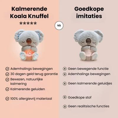 Mae kalmerende koala knuffel – ontspanning & stressverlichting