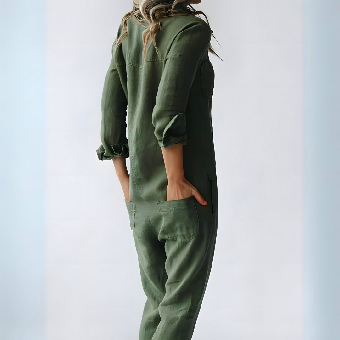 Ada Jumpsuit | Elegante Jumpsuit met Flatterende Pasvorm en Minimalistisch Design