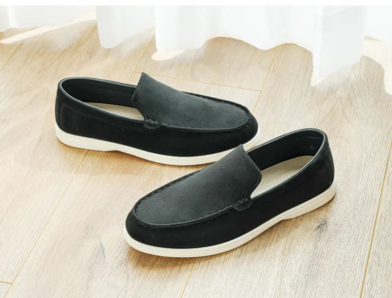 Diego La Rossa | Suède Instapschoenen voor Heren