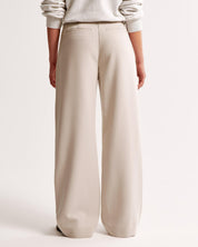 Bianca Hoge taille pantalon dames – geplooide pantalon met elegante tapered fit