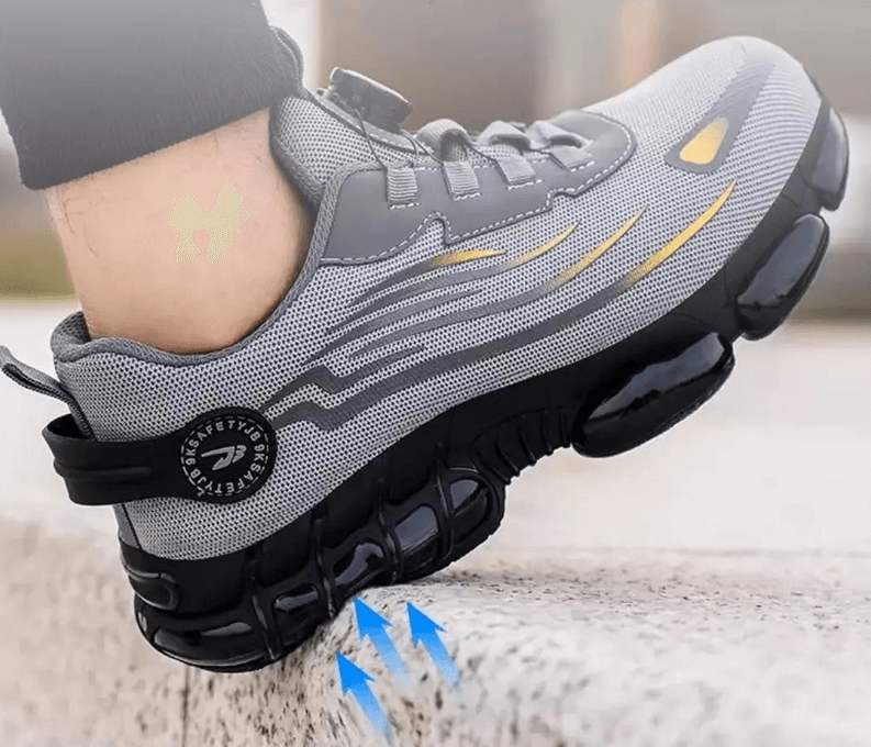 Lorenzo Werkschoenen voor heren | Veiligheidsschoenen met Kevlar Zool en Anti-Vermoeidheidstechnologie