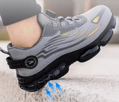 Lorenzo Werkschoenen voor heren | Veiligheidsschoenen met Kevlar Zool en Anti-Vermoeidheidstechnologie