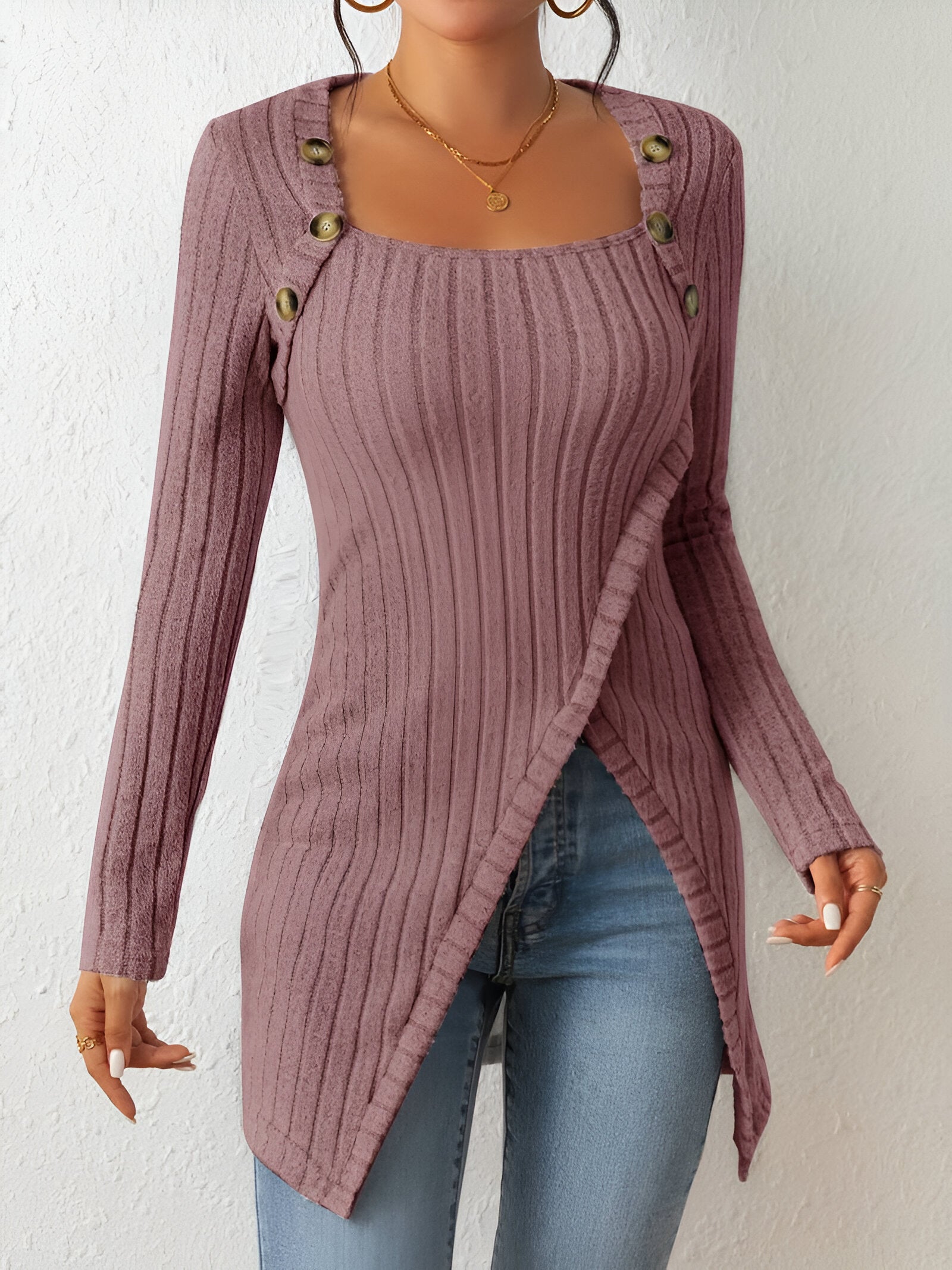 Elena Winter Knit | Warme Damestrui met Luxe Pasvorm en Tijdloos Design