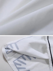 Isabella Blouse | Zwart-Witte Contrastblouse met Reverskraag en Losse Pasvorm