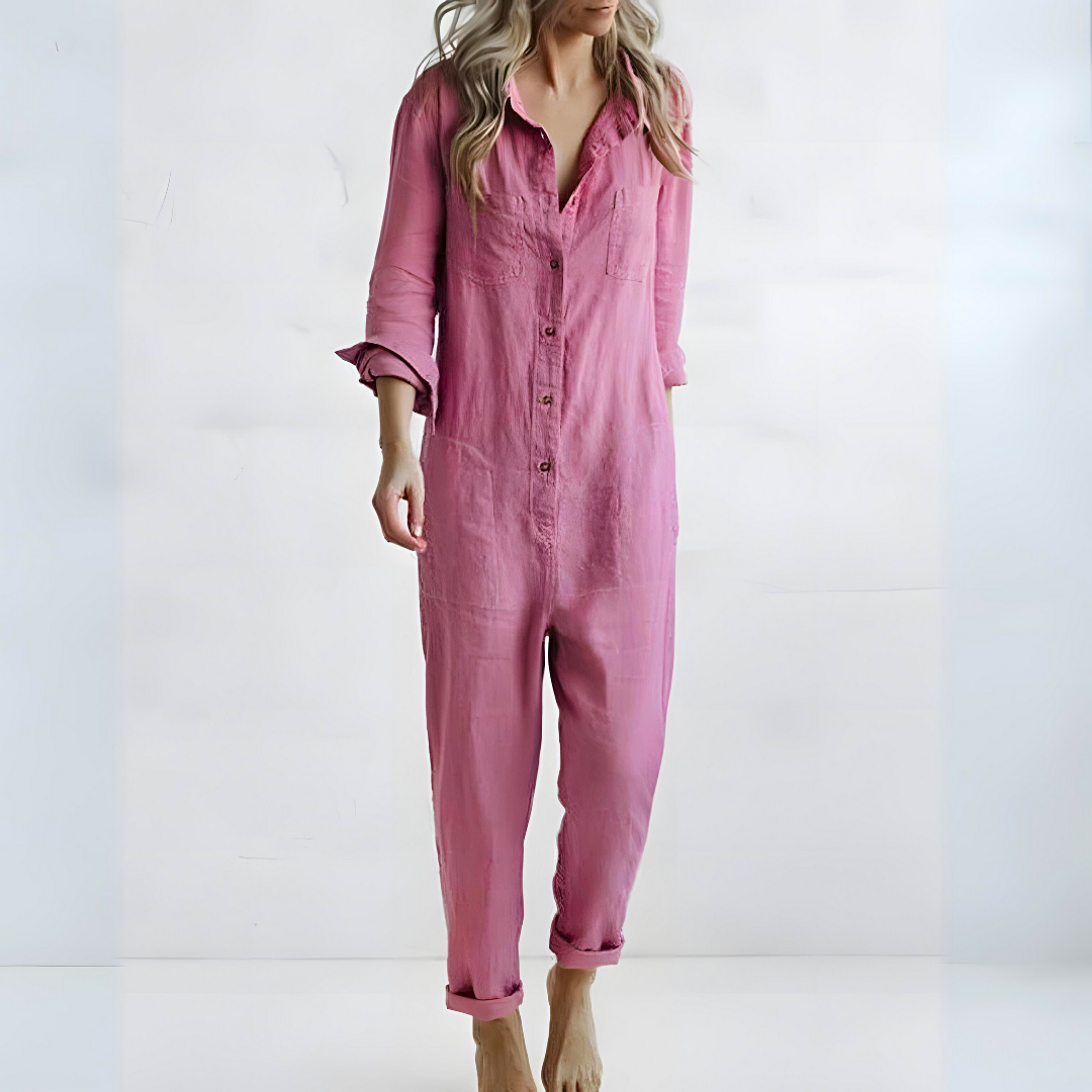 Ada Jumpsuit | Elegante Jumpsuit met Flatterende Pasvorm en Minimalistisch Design