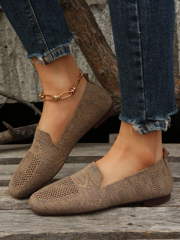 Alina Instappers | Ademend Mesh Slip-On Loafers met Flexibele Pasvorm voor Dames