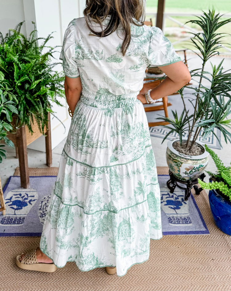 Dames A-lijn Maxi Jurk met Rits Smocked Taille Lente en Zomer - Mauve Bruin / Blauw / Zwart - Maelen