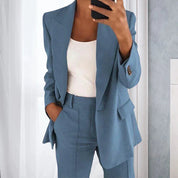 Sophia Blazer | Elegante Gesneden Blazer van Premium Materiaal voor Zakelijk en Casual Gebruik