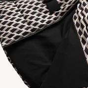 Vera dames pufferjas – gewatteerde winterjas met riem, capuchon & waterafstotende stof