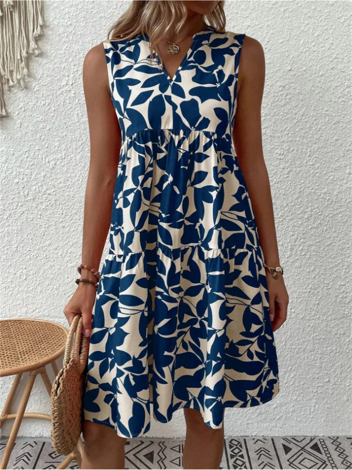 Ailin Dress | Lichte Zomerjurk met Ademend Materiaal en Veelzijdige Stijl