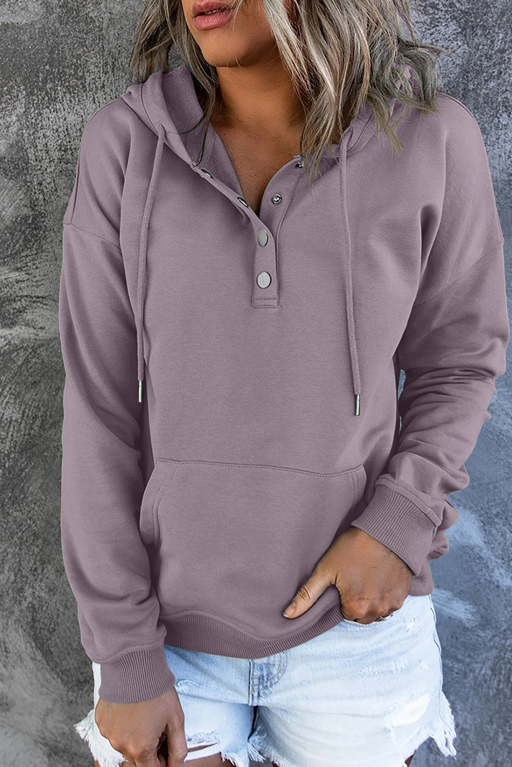 Luna Hoodie | Basic Dames Hoodie Trui met Comfortabele Pasvorm en Effen Design