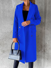 Aeris™ Winter Trenchcoat | Warme Damesjas met Reverskraag in Klassiek Design