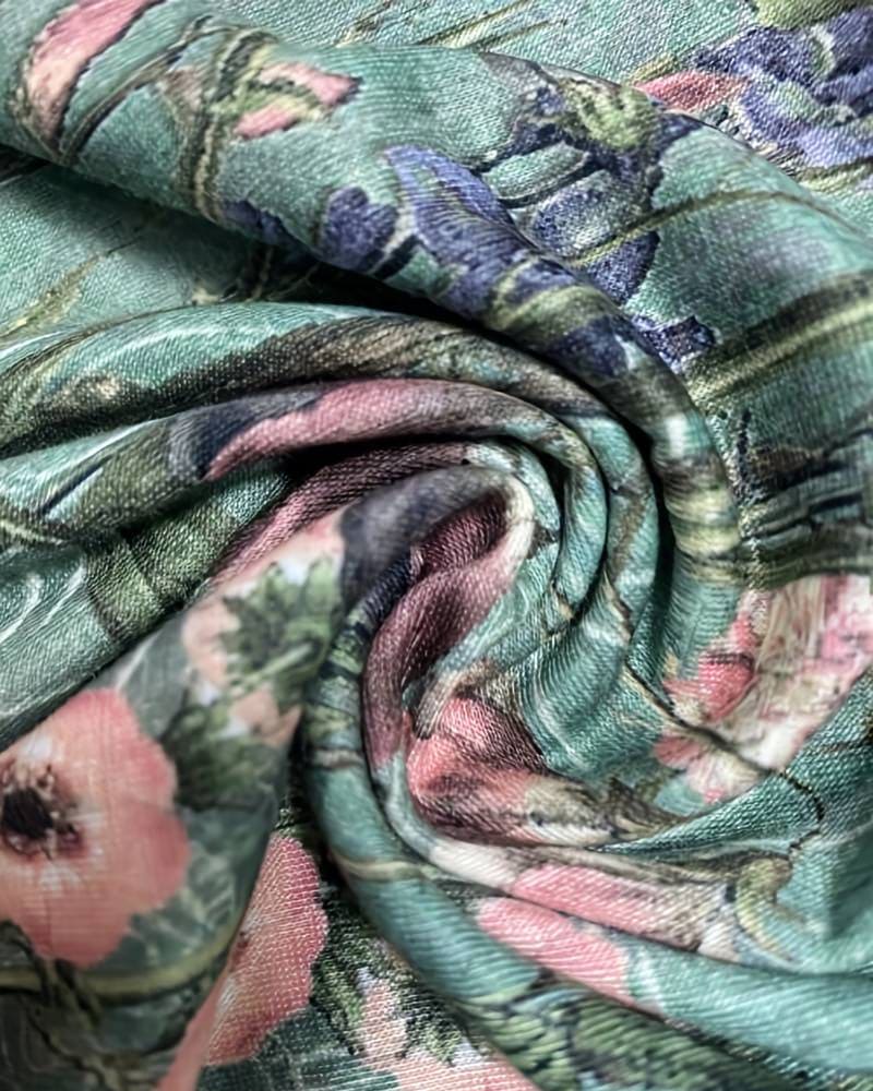 Flavia Blouse | Bloemrijke Damesblouse met Lange Mouwen en Ademend Materiaal