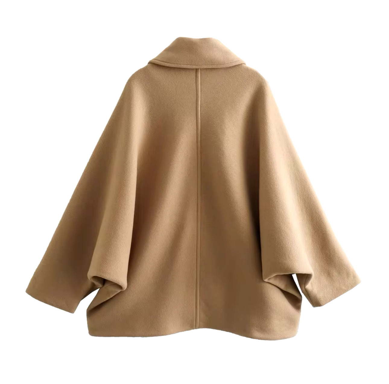 Rosa Coat | Oversized Winterjas van Zachte Polyestermix met Stylish Details