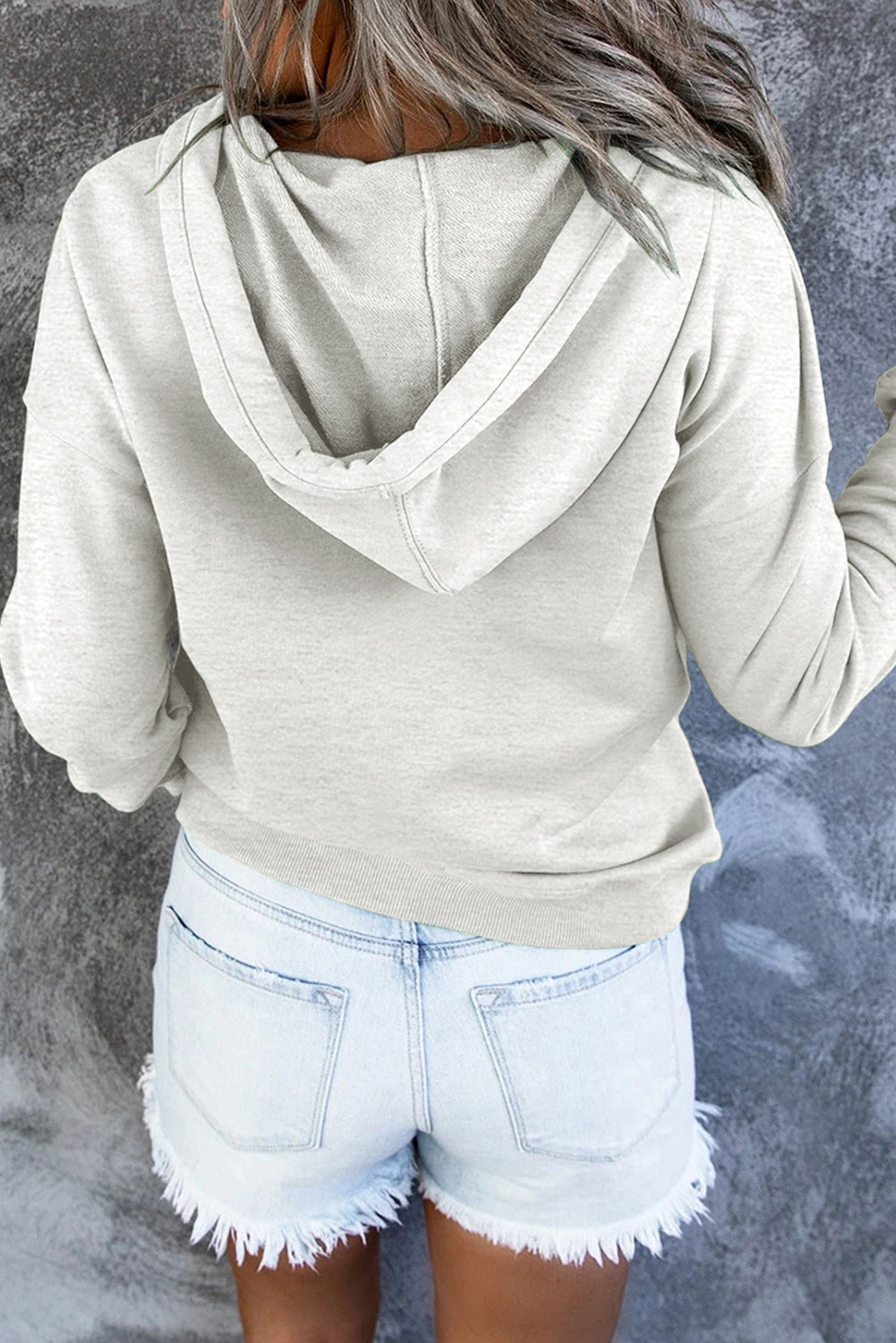 Luna Hoodie | Basic Dames Hoodie Trui met Comfortabele Pasvorm en Effen Design