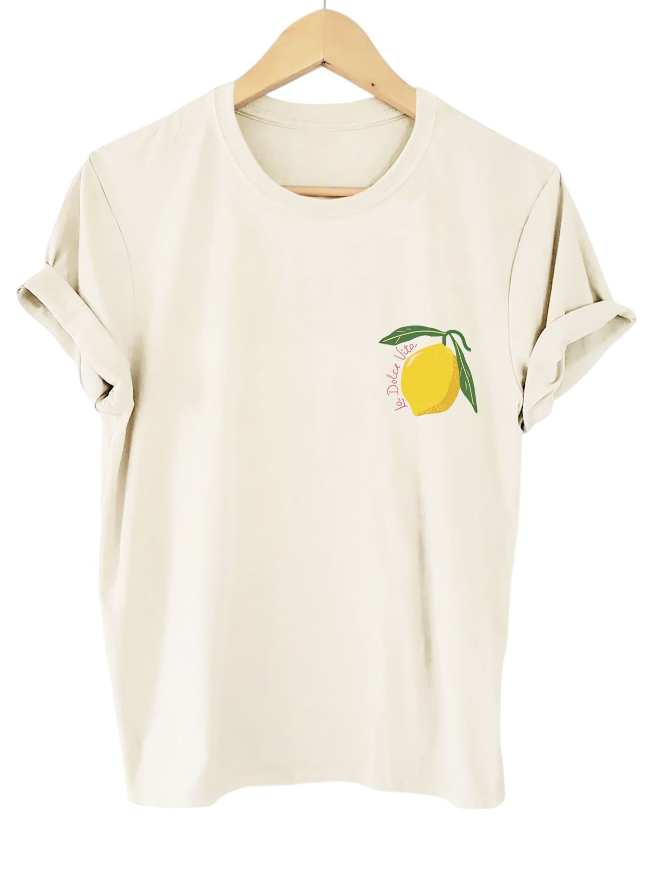 Limoncello | Trendy Zomers T-Shirt Dames met Citroen Print