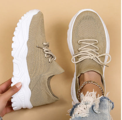 Giulia Orthopedische Sneakers voor dames | Stretchy Comfortschoenen met Memory Foam en Voetboogondersteuning